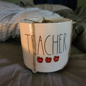 Rae dunn teacher planter